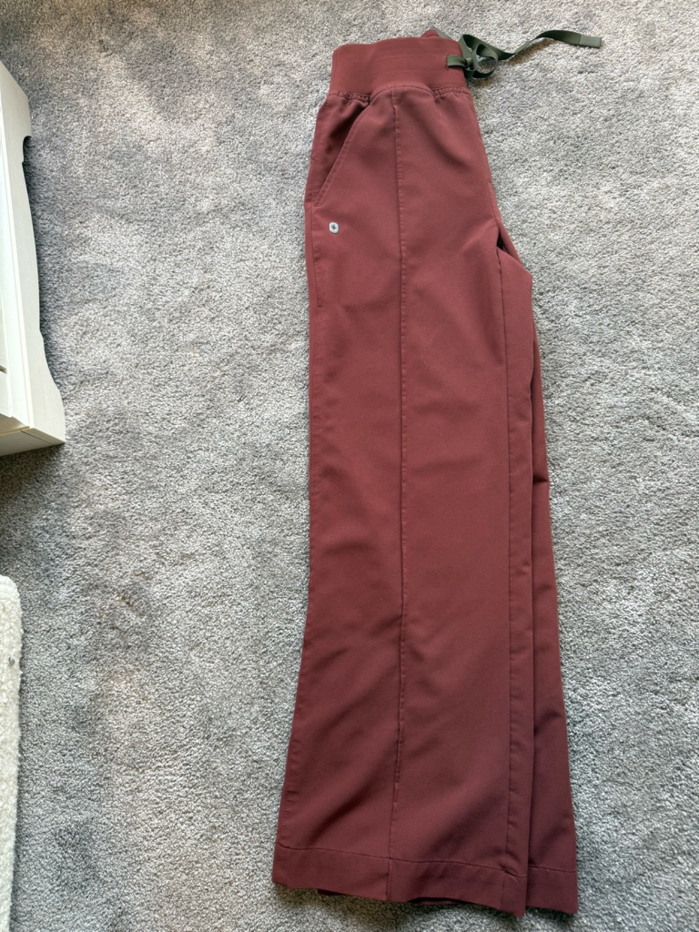 Figs Women's Scrubs in Maroon